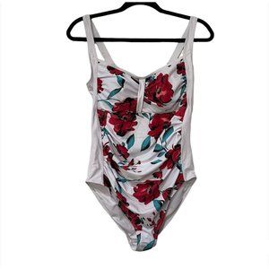 Liora Vintage Floral One Piece Swimsuit